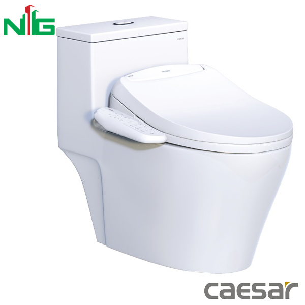 Bồn Cầu Nắp Điện Tử CAESAR CD1356 + TAF400H