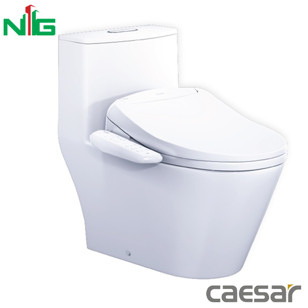 Bồn Cầu Nắp Điện Tử CAESAR CD1363 + TAF400H