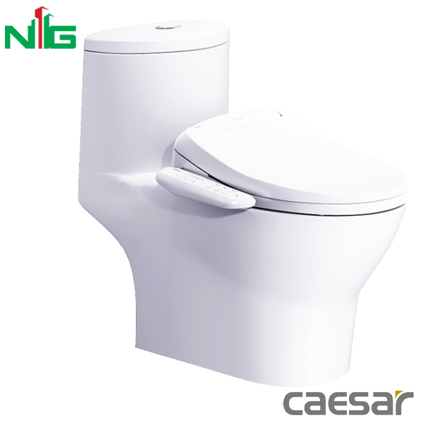 Bồn Cầu Nắp Điện Tử CAESAR CD1375 + TAF400H