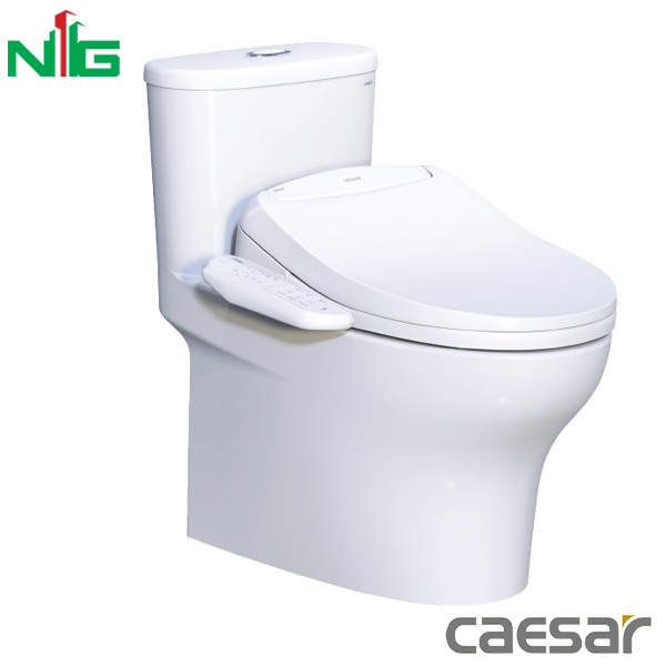 Bồn Cầu Nắp Điện Tử CAESAR CD1394 + TAF400H