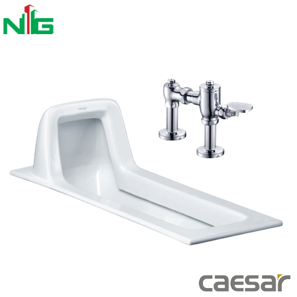 Bồn Cầu Xã Gạt Tay CAESAR C1230 + BF525A