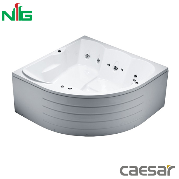 Bồn Tắm Chân Yếm Đặt Góc CAESAR MT5165
