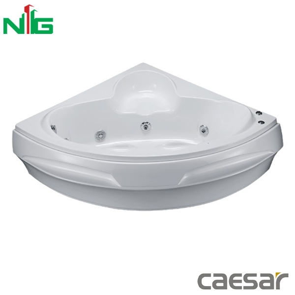 Bồn Tắm Góc Massage Chân Yếm CAESAR MT5132