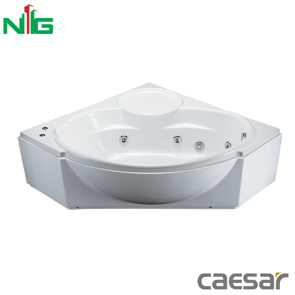 Bồn Tắm Góc Massage Chân Yếm CAESAR MT5150