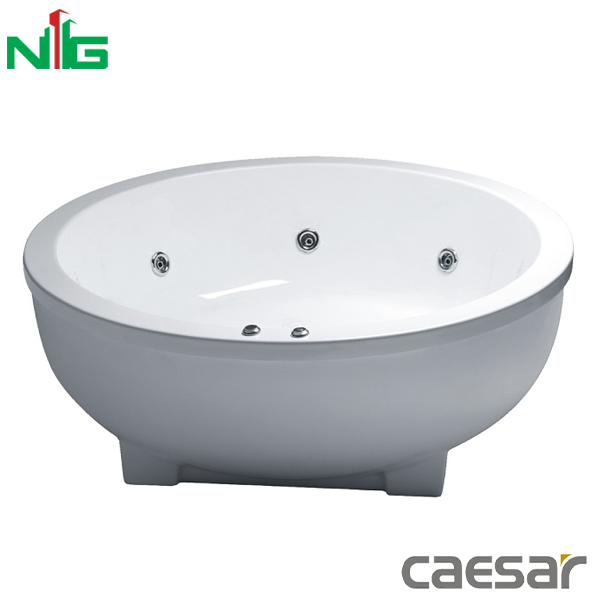 Bồn Tắm Tròn Massage Đơn Lập CAESAR MT6470