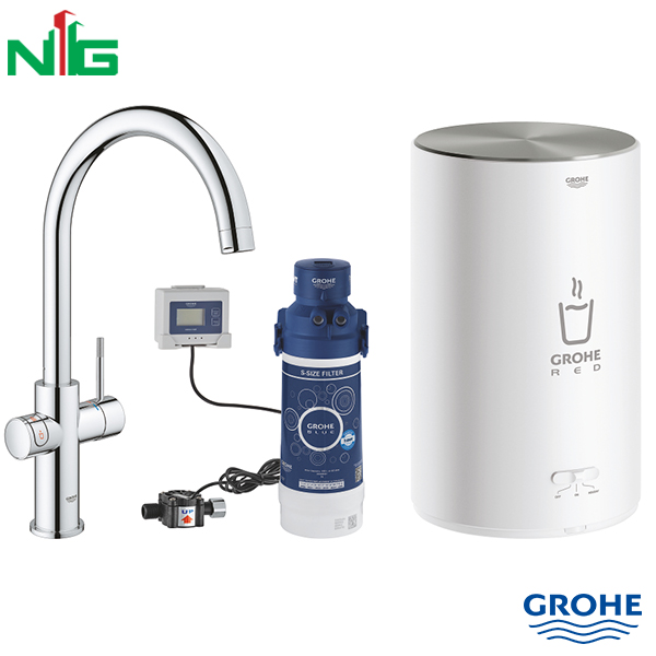 Bộ Vòi Rửa Bát Nước Sôi Grohe 30058001