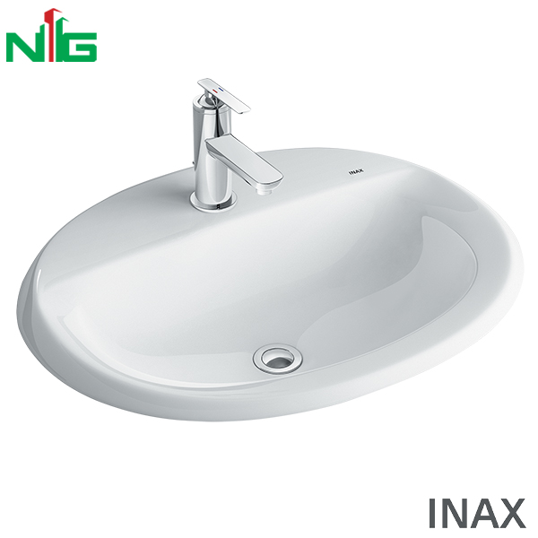 Lavabo Dương Vành INAX L-2395V
