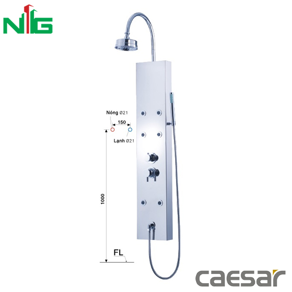 Sen Thuyền Nóng Lạnh CAESAR SP132