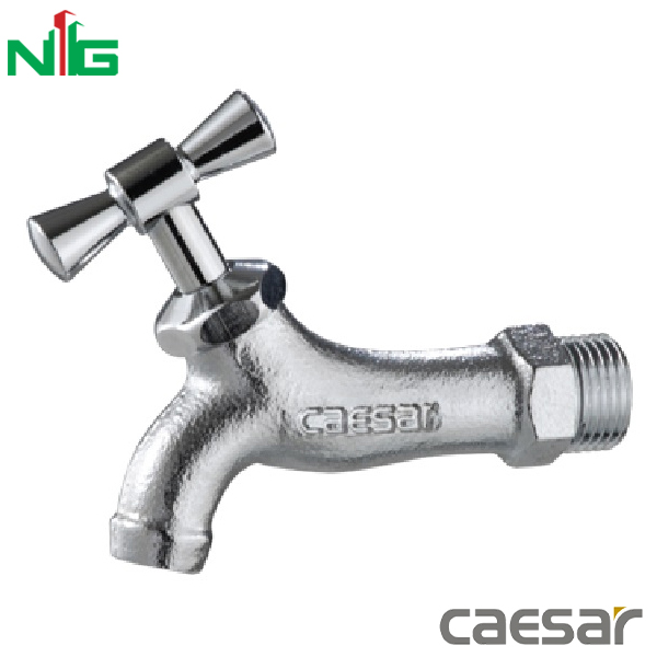Vòi Lavabo Lạnh Gắn Tường CAESAR W034-1