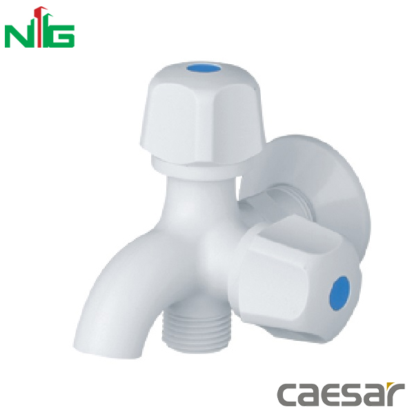 Vòi Lavabo Lạnh Gắn Tường CAESAR W038P