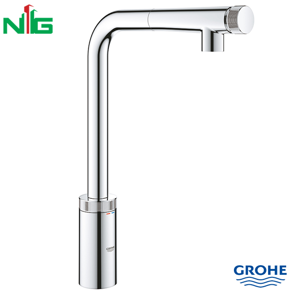 Vòi Rửa Bát Nút Nhấn Grohe 31613000