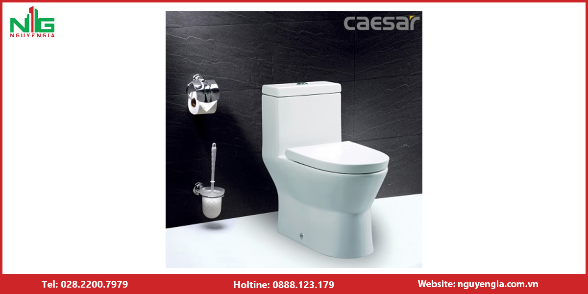 Bồn Cầu 1 Khối CAESAR
