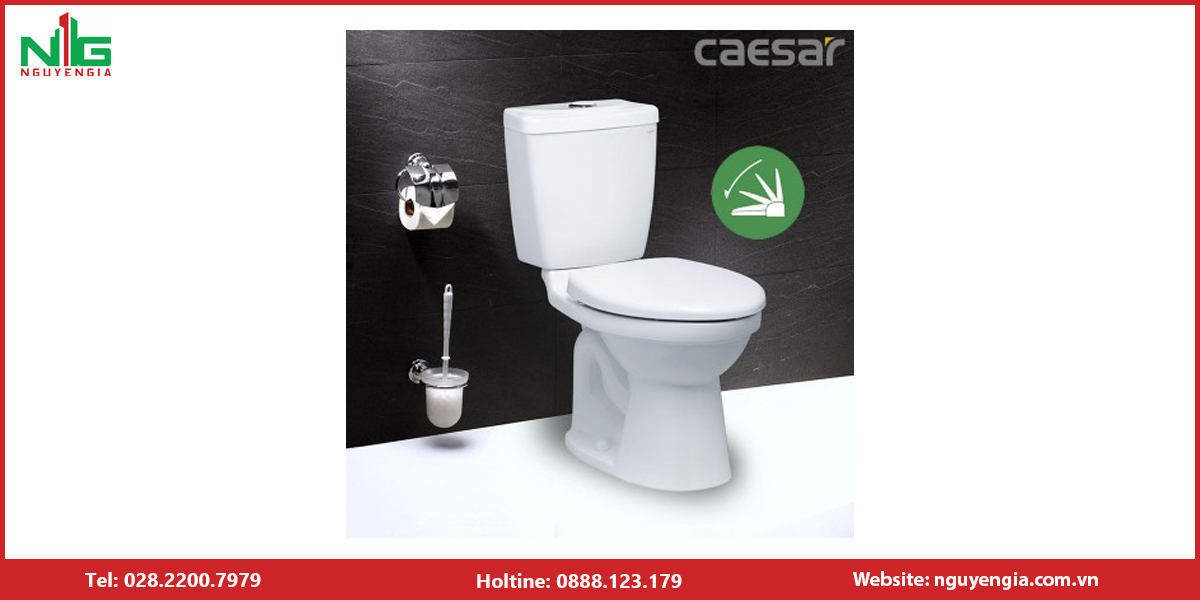 Bồn Cầu 2 Khối CAESAR