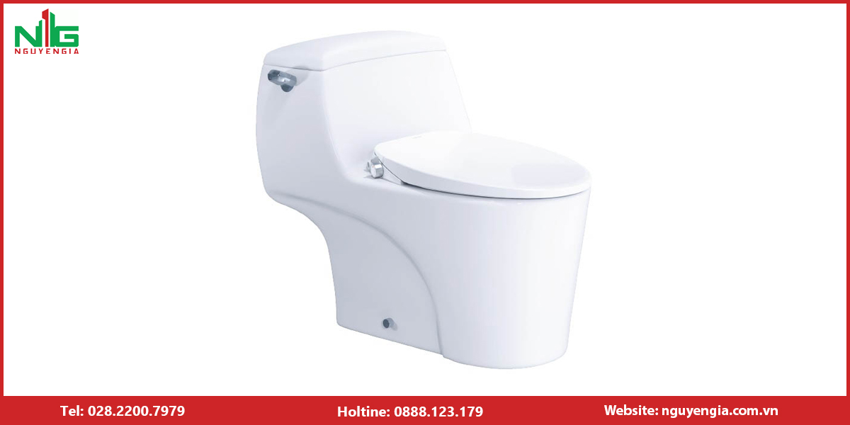 Bồn cầu nắp rửa cơ Caesar
