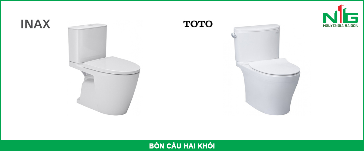 địa chỉ cung cấp bồn cầu 2 khối uy tín