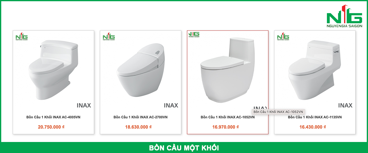 địa chỉ cung cấp bồn cầu một số uy tín