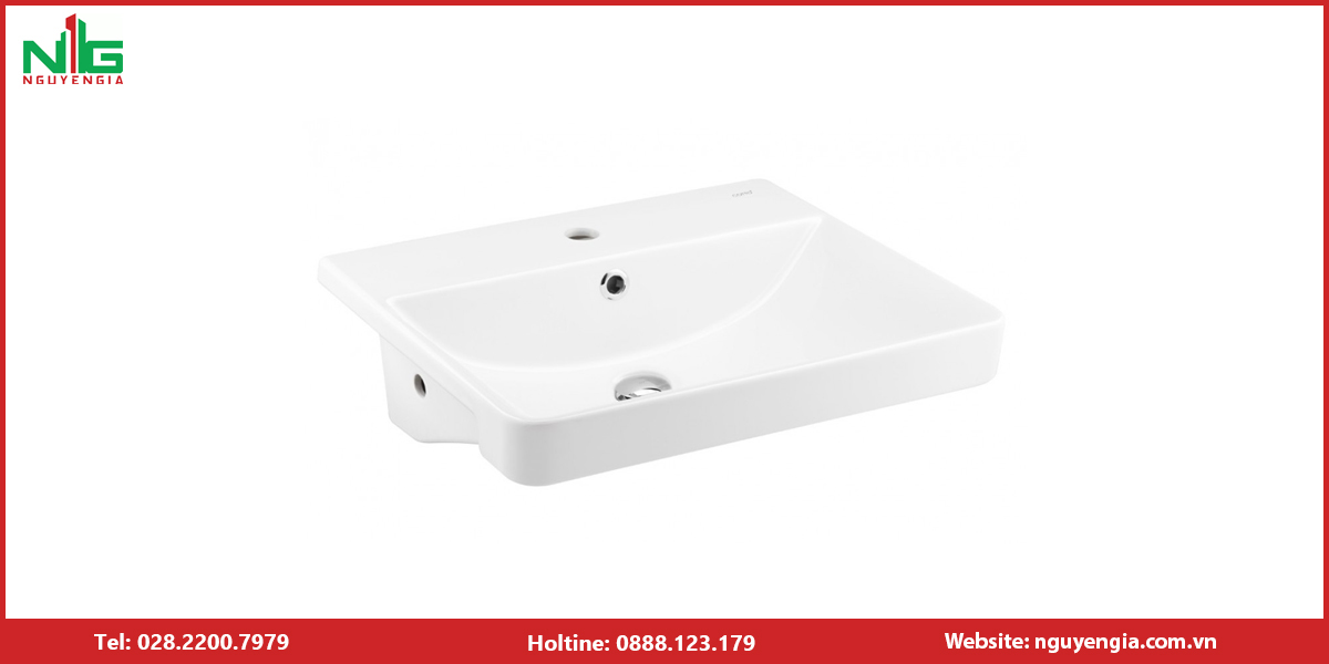Lavabo bán âm bàn COTTO