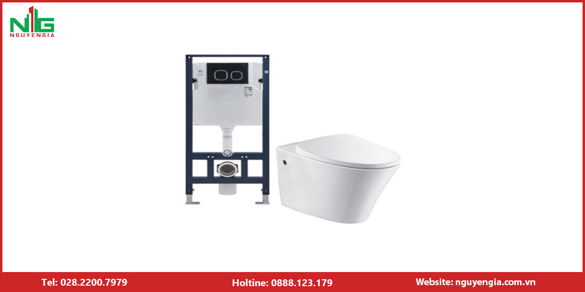 Lưu ý bồn cầu 2 khối Moen