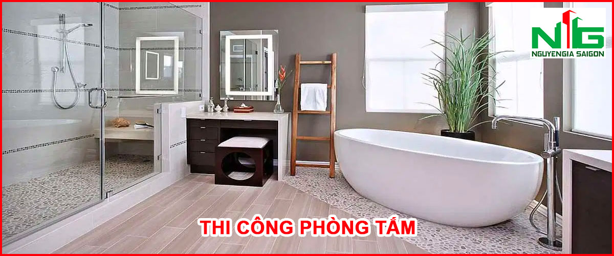 thi công phòng tắm