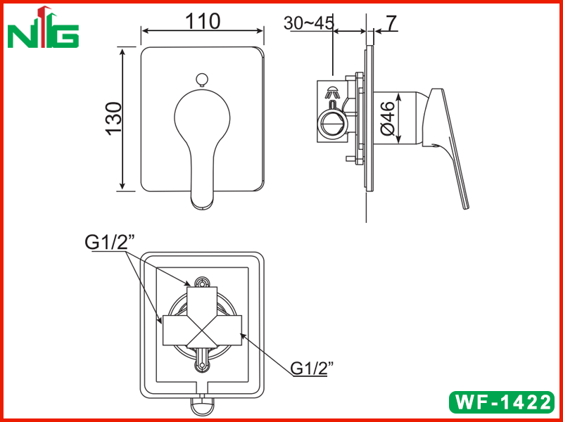 ban-ve-ky-thuat-bo-tron-nong-lanh-am-tuong-american-standard-wf-1422
