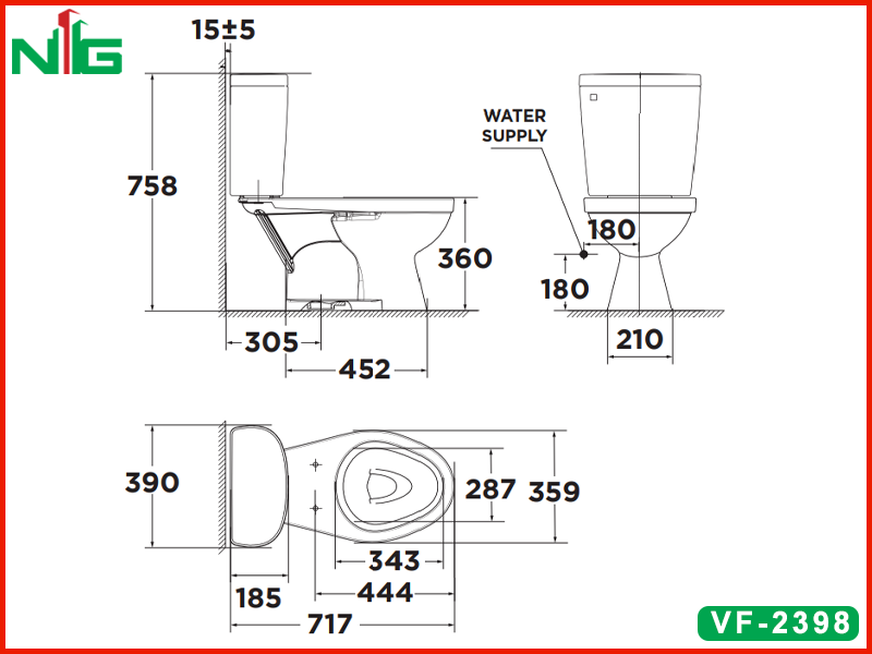 ban-ve-ky-thuat-bon-cau-2-khoi-american-standard-vf-2398