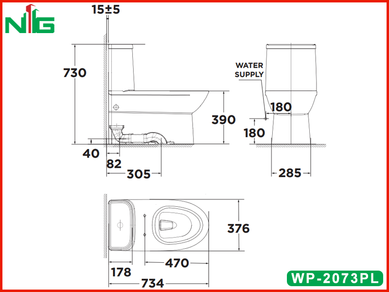 ban-ve-ky-thuat-bon-cau-nap-dien-tu-american-standar-wp-2073pl