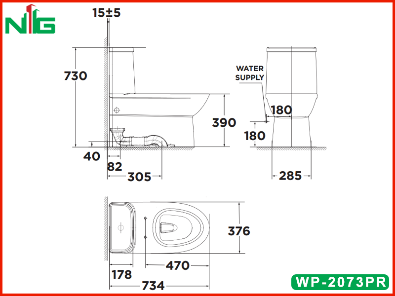 ban-ve-ky-thuat-bon-cau-nap-dien-tu-american-standard-wp-2073pr
