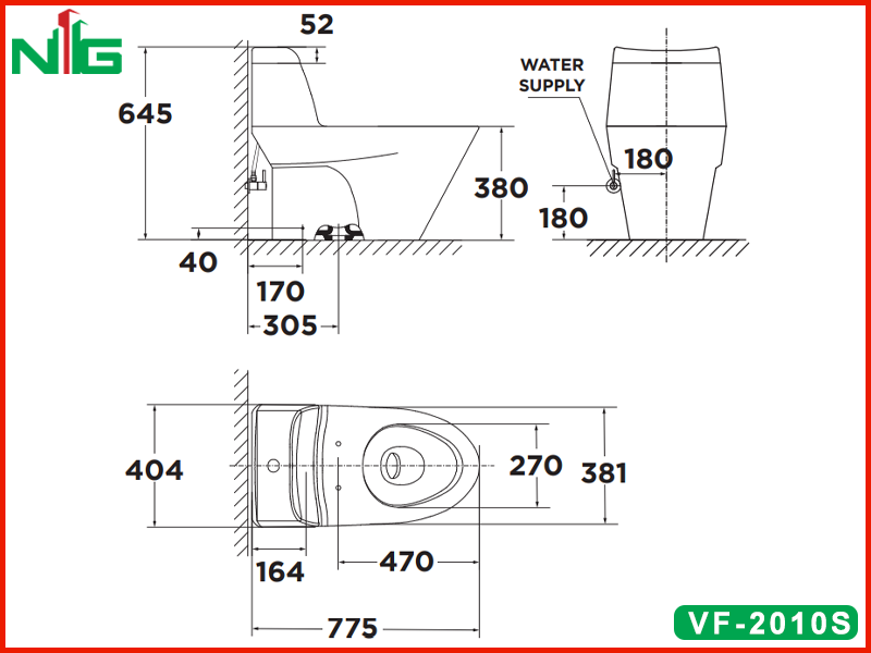 ban-ve-ky-thuat-bon-cau-nap-rua-co-american-standar-vf-2010s