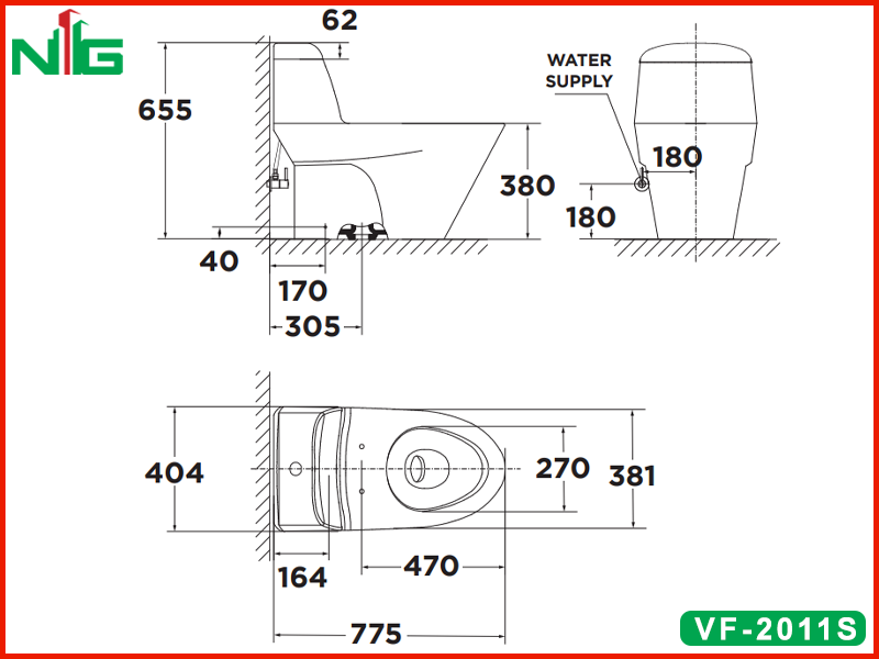 ban-ve-ky-thuat-bon-cau-nap-rua-co-american-standard-vf-2011s