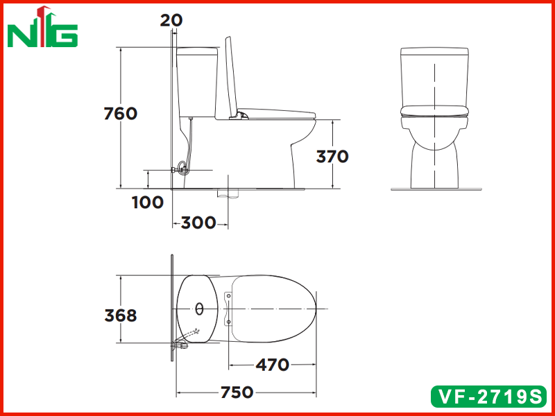 ban-ve-ky-thuat-bon-cau-nap-rua-co-american-standard-vf-2719s