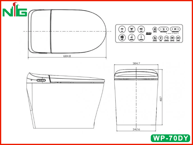 ban-ve-ky-thuat-bon-cau-thong-minh-american-standard-e-lite-wp-70dy