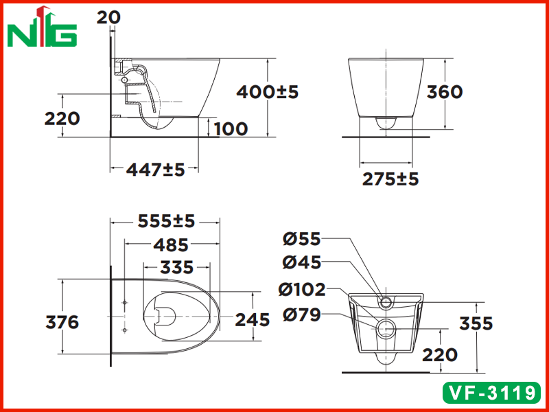 ban-ve-ky-thuat-bon-cau-treo-tuong-american-standard-vf-3119
