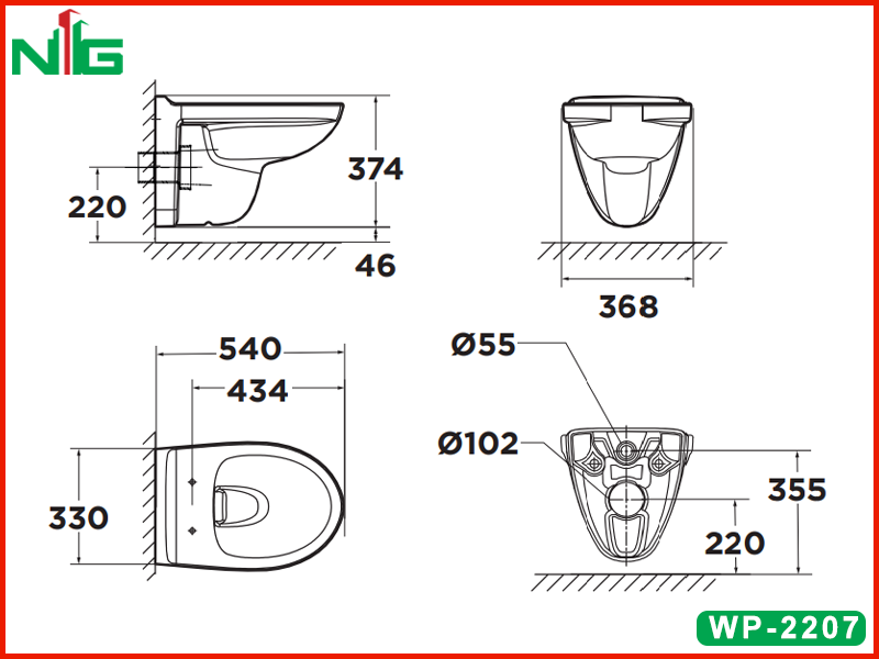 ban-ve-ky-thuat-bon-cau-treo-tuong-american-standard-wp-2207