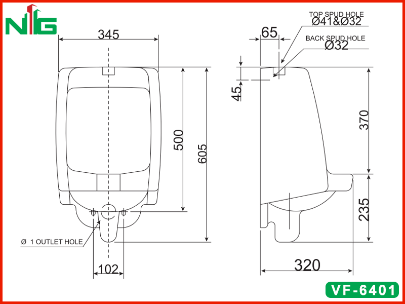 ban-ve-ky-thuat-bon-tieu-nam-treo-tuong-american-standard-vf-6401