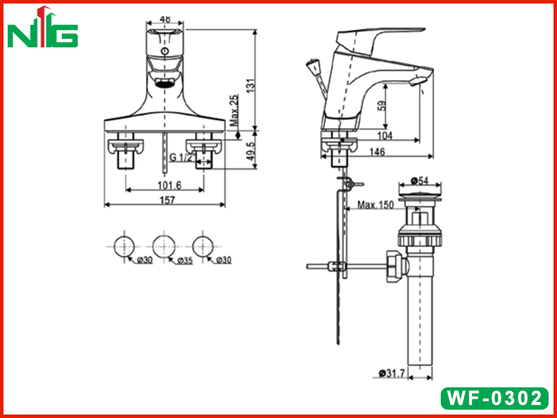 ban-ve-ky-thuat-voi-lavabo-nong-lanh-american-standard-wf-0302