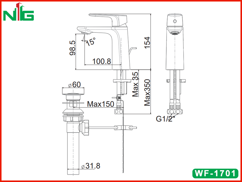 ban-ve-ky-thuat-voi-lavabo-nong-lanh-american-standard-wf-1701