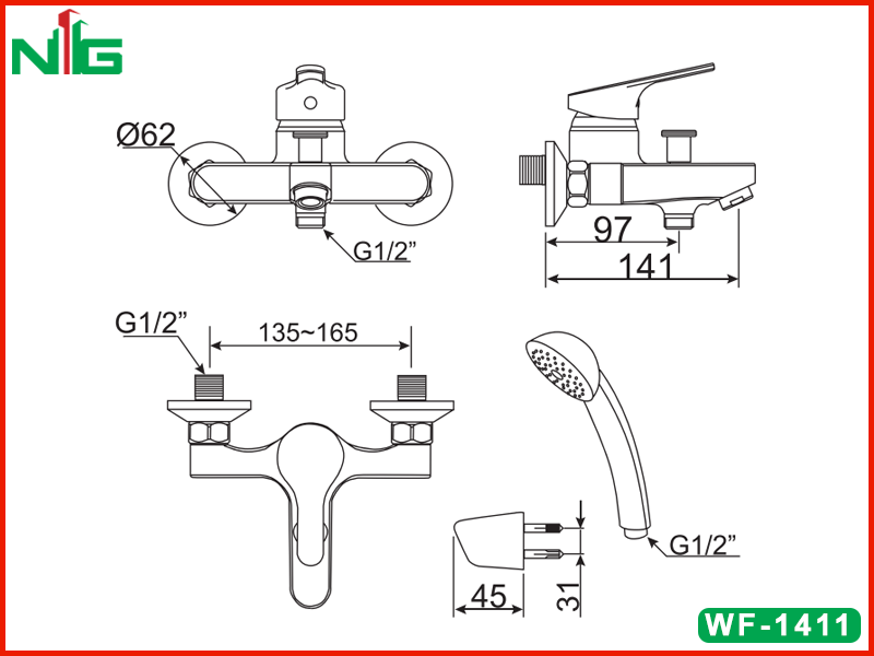 ban-ve-ky-thuat-voi-sen-nong-lanh-american-standard-wf-1411