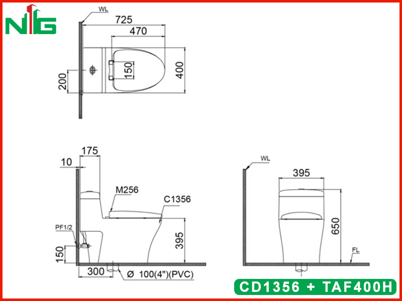ban-ve-ky-thuat-bon-cau-nap-dien-tu-caesar-CD1356-TAF400H