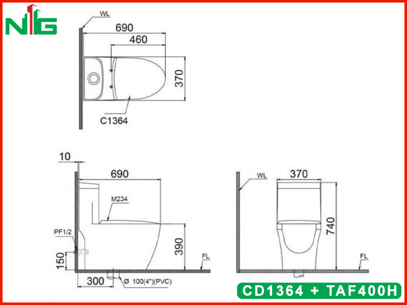 ban-ve-ky-thuat-bon-cau-nap-dien-tu-caesar-CD1364-TAF400H
