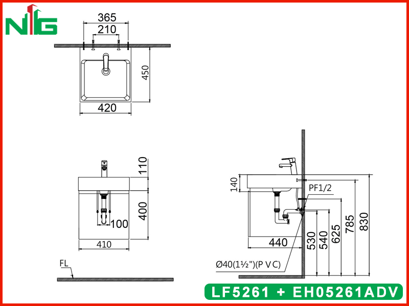 ban-ve-ky-thuat-tu-lavabo-treo-tuong-caesar-LF5261-EH05261ADV