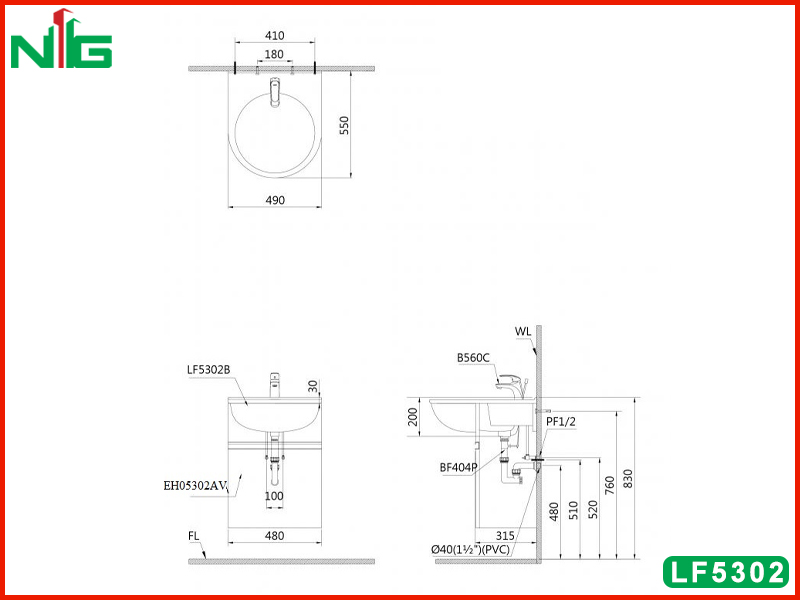 ban-ve-ky-thuat-lavabo-treo-tuong-caesar-LF5302