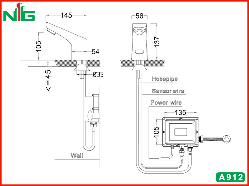 ban-ve-ky-thuat-voi-lavabo-cam-ung-caesar-A912