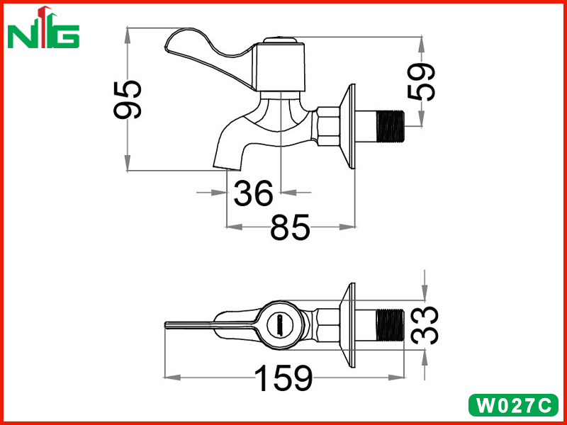 ban-ve-ky-thuat-voi-lavabo-lanh-gan-tuong-caesar-W027C