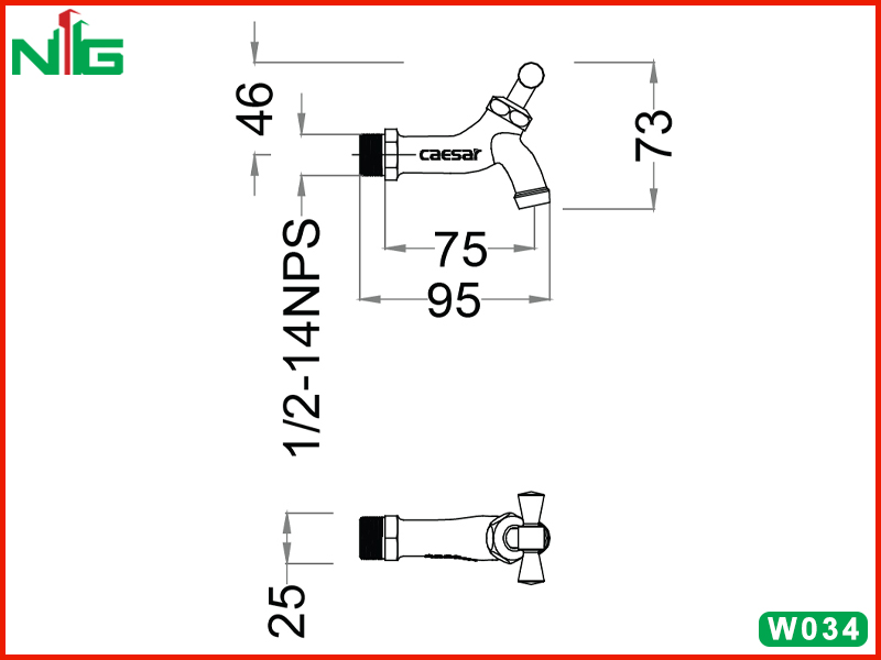 ban-ve-ky-thuat-voi-lavabo-lanh-gan-tuong-caesar-W034