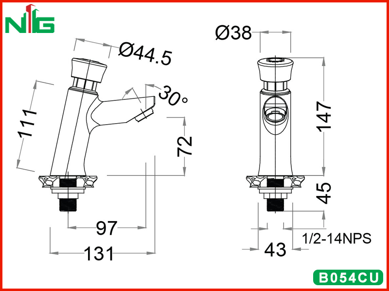 ban-ve-ky-thuat-voi-lavabo-ngat-tu-dong-caesar-B054CU