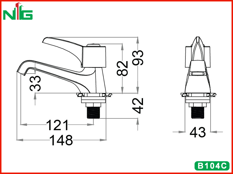 ban-ve-ky-thuat-voi-lavabo-lanh-caesar-B104C