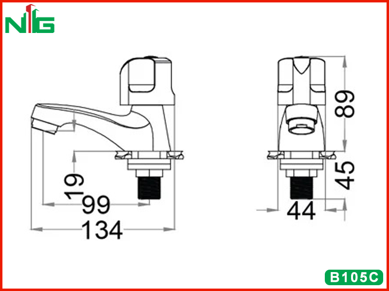 ban-ve-ky-thuat-voi-lavabo-lanh-caesar-B105C