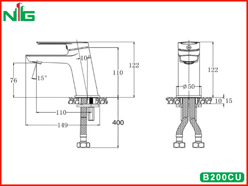 ban-ve-ky-thuat-voi-lavabo-nong-lanh-caesar-B200CU