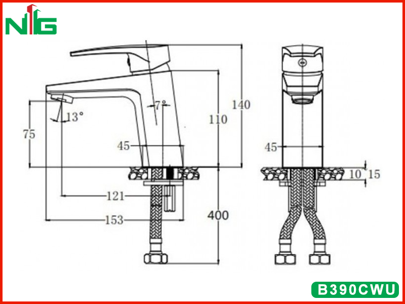 ban-ve-ky-thuat-voi-lavabo-nong-lanh-caesar-B390CWU