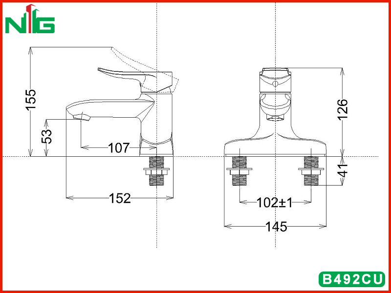 ban-ve-ky-thuat-voi-lavabo-nong-lanh-caesar-B492CU